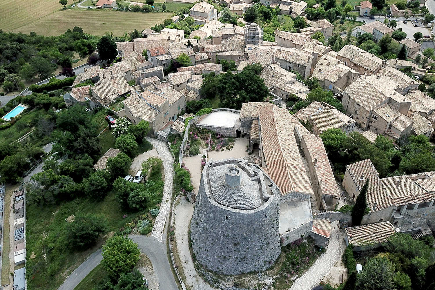 road trip luberon simiane la rontonde