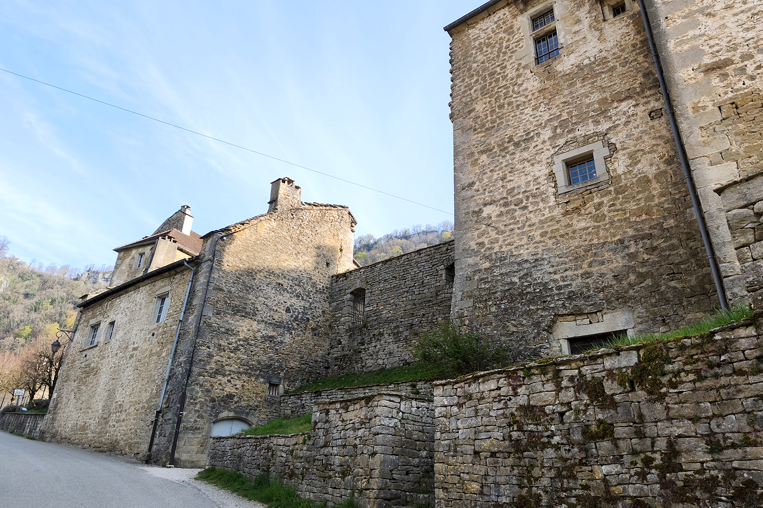 ABBAYE BAUME LES MESSIEURS RUELLES