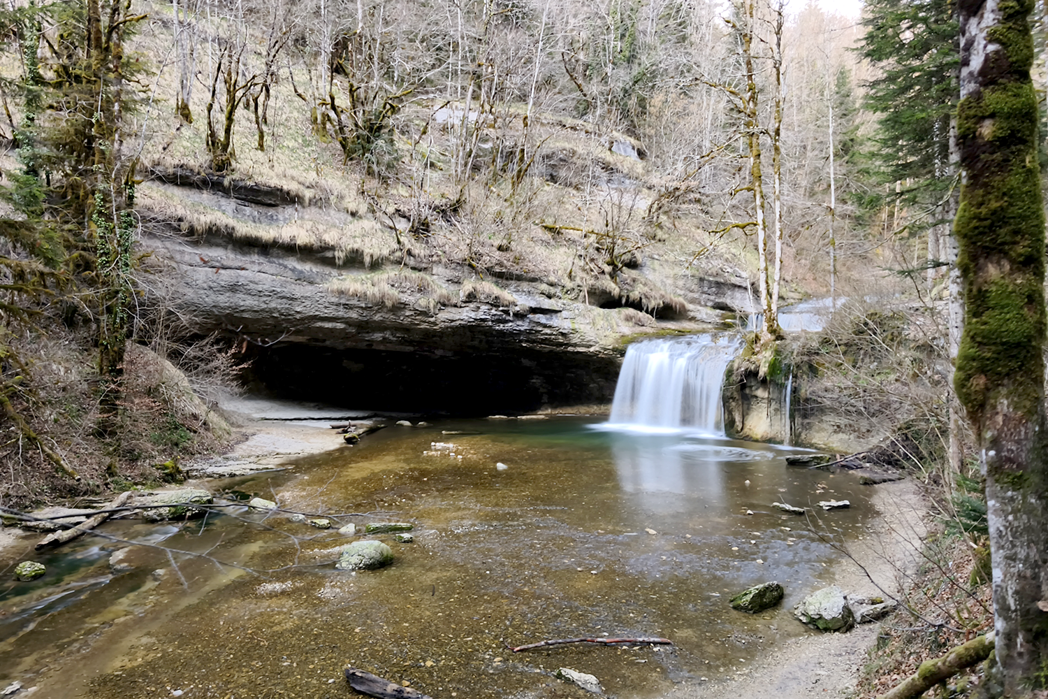 CASCADES DU HERISSON PETITE CASCADE