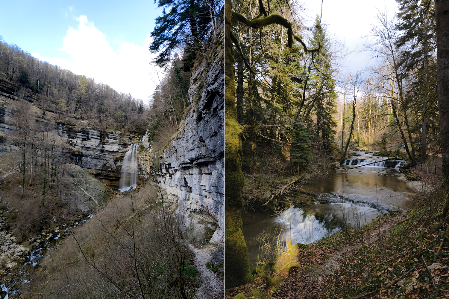 CASCADES DU HERISSON RANDO